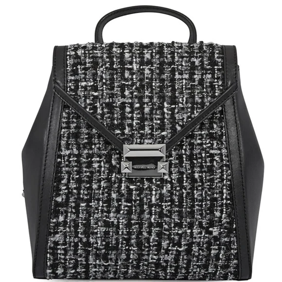 Michael Kors Black Textured  Mini Backpack MICHAEL Michael Kors Rucksack - black - (Pre-owned) - Zalando.ie main image 3